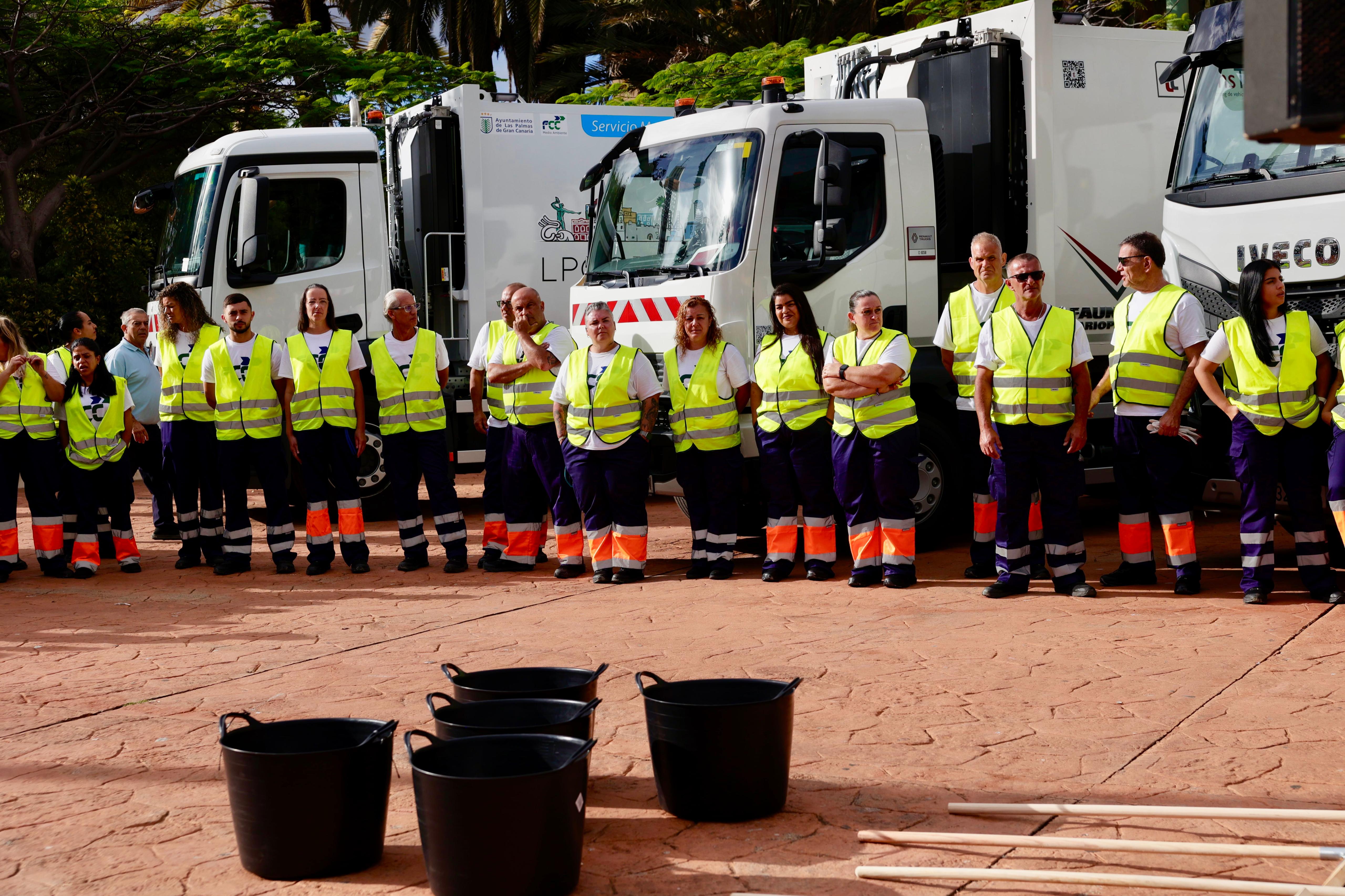 El Ayuntamiento de Las Palmas de Gran Canaria anuncia novedades y mejoras del nuevo contrato de higiene urbana