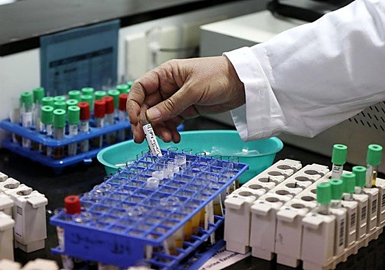 Imagen de archivo de un laboratorio hospitalario.