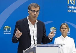 Fernando Enseñat y Jennifer Curbelo valorarán las responsabilidades políticas que aprecian en la compra de material sanitario por parte del Gobierno de Canarias.