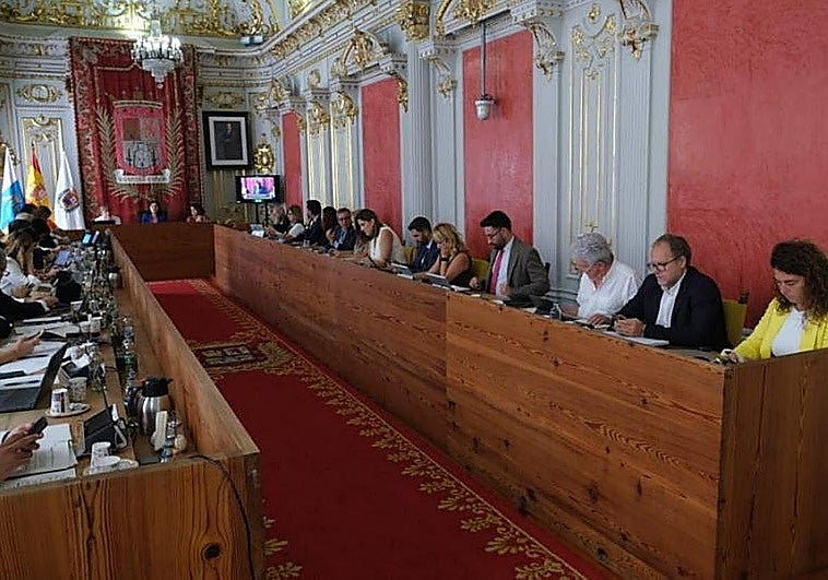 Imagen de archivo de un pleno.