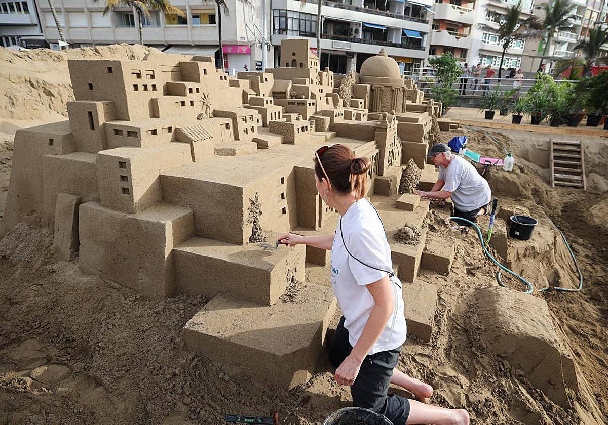 Imagen de archivo del belén de la pasada edición.