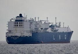 Imagen del gasero 'Clean Planet'.