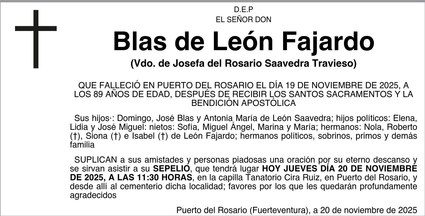 Blas de León Fajardo