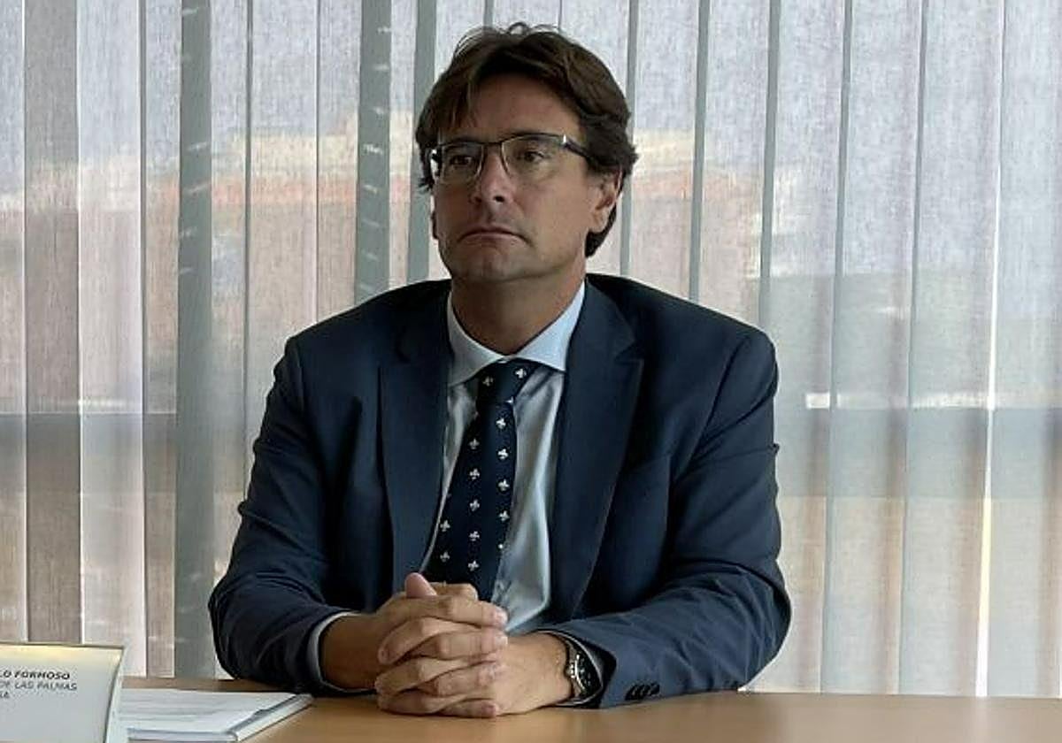 Imagen de archivo de Juan Avello Formoso, decano de la Ciudad de la Justicia de Las Palmas.