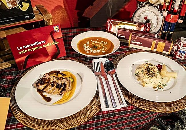 Lidl Menú navidad 2025.