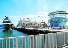 Tres cruceros durante esta temporada. La nueva terminal está siendo un revulsivo para el sector.