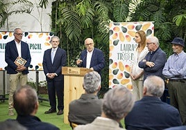 Un momento de la presentación del proyecto.