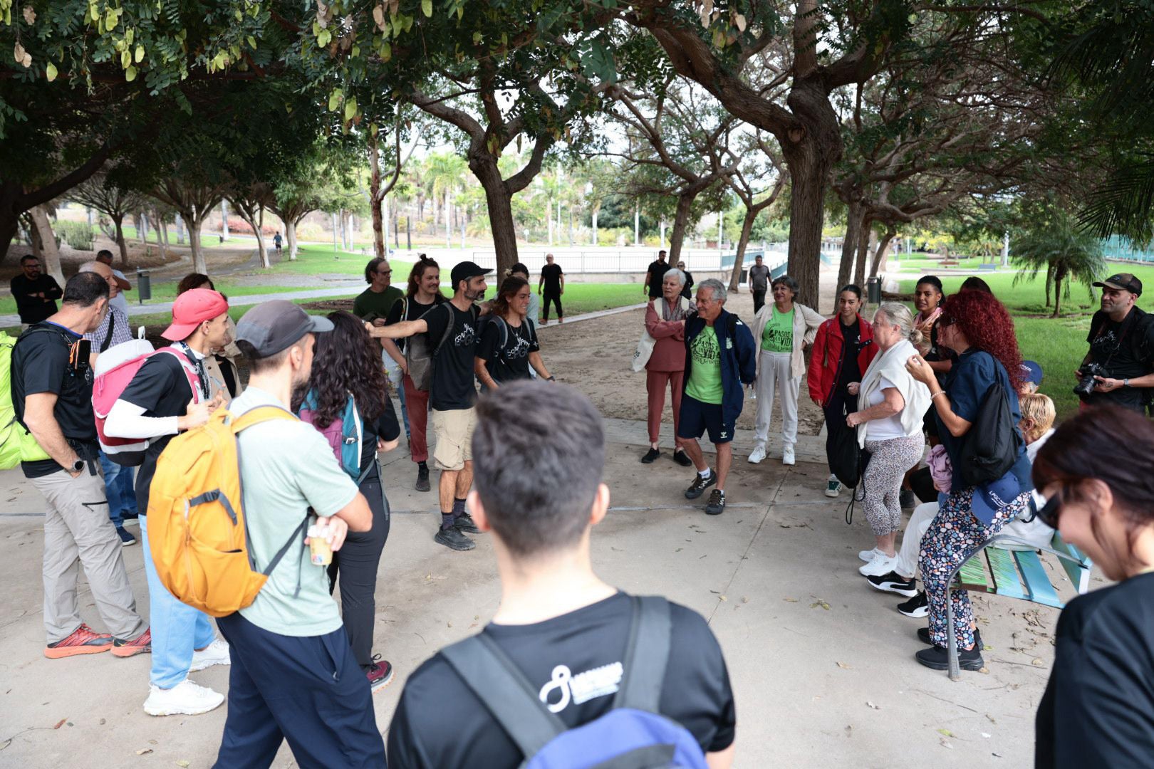 Así fue el recorrido a pie por Las Palmas de Gran Canaria