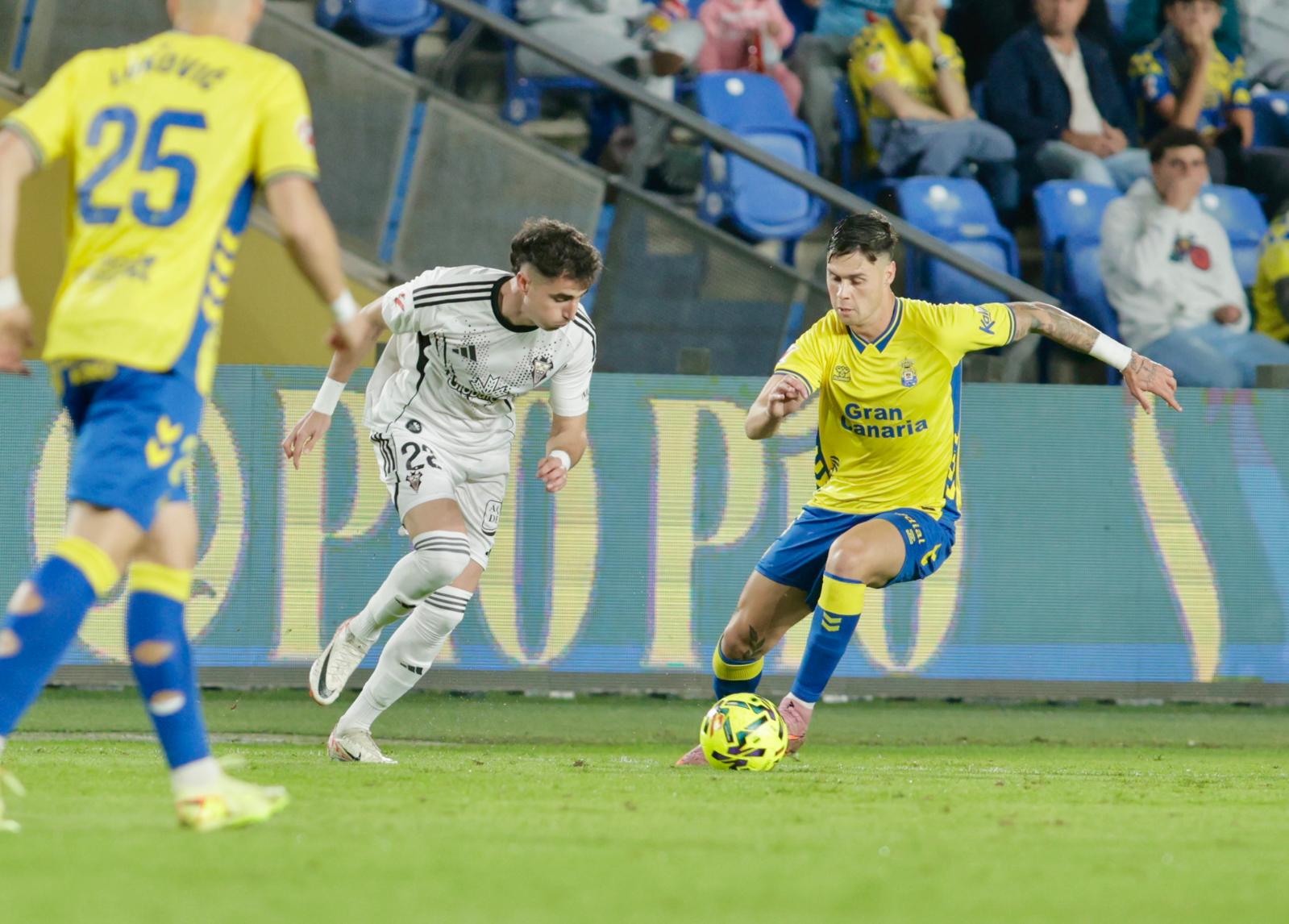 Imágenes del duelo: UD Las Palmas - Albacete