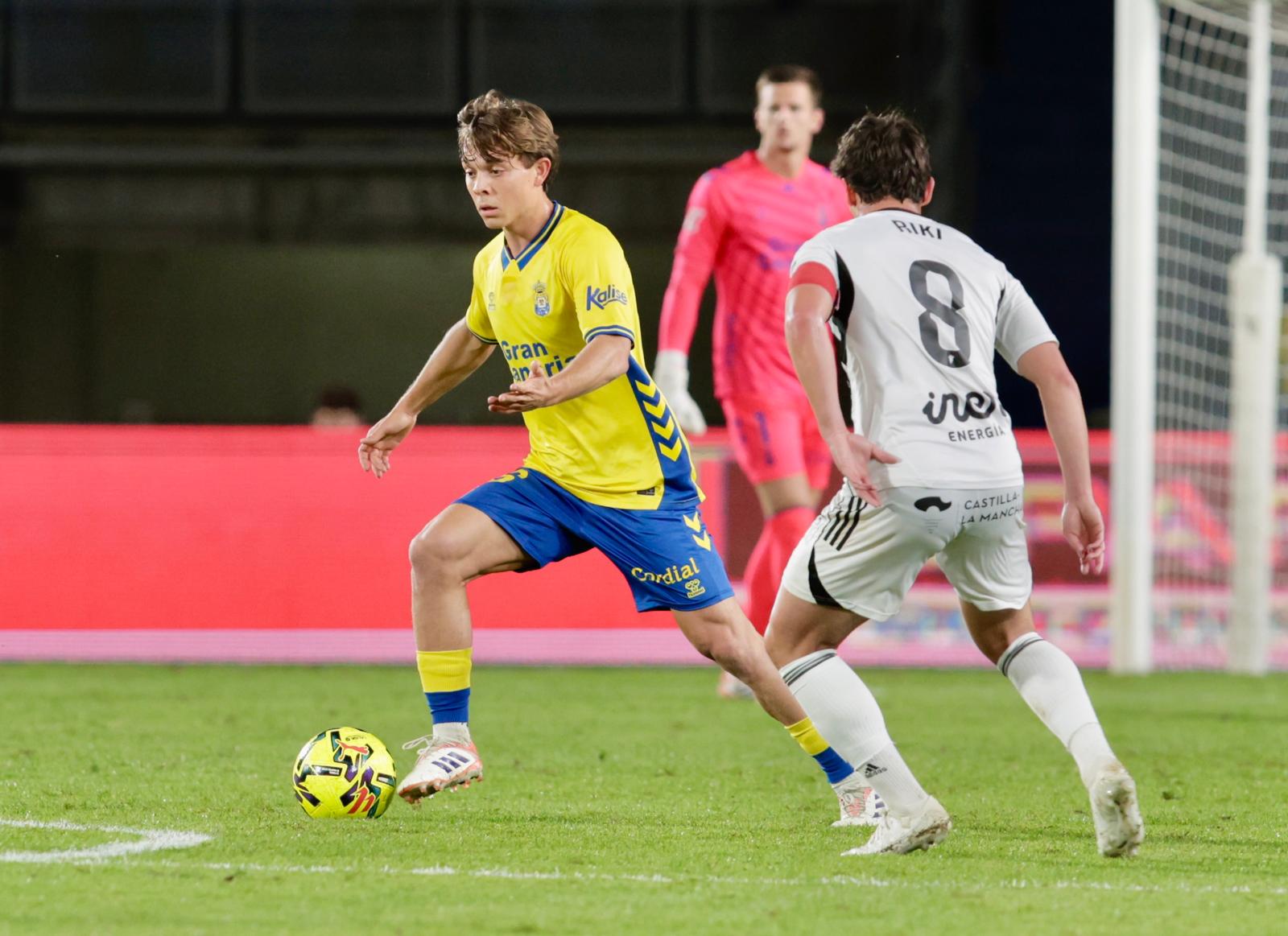 Imágenes del duelo: UD Las Palmas - Albacete