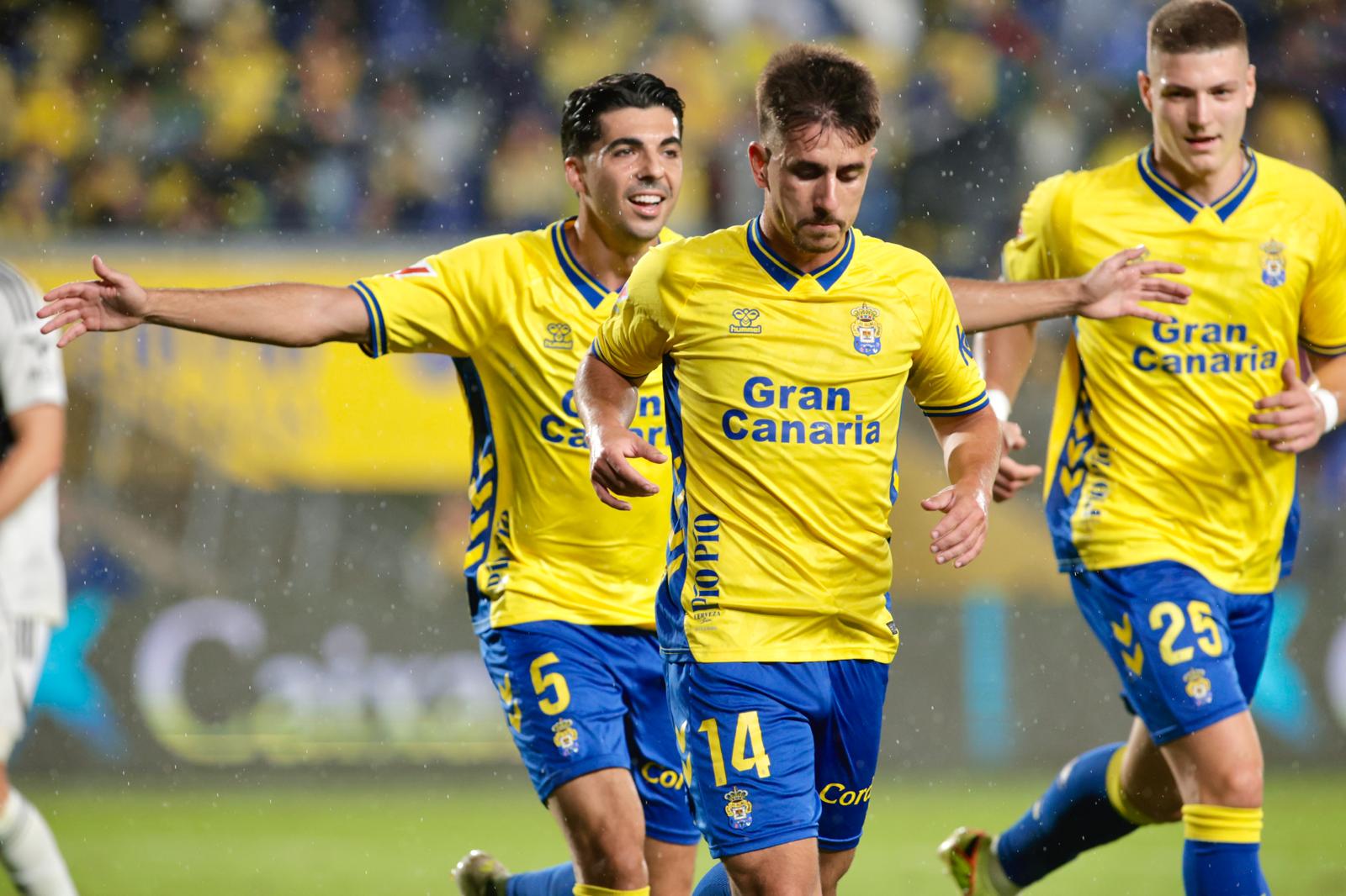 Imágenes del duelo: UD Las Palmas - Albacete