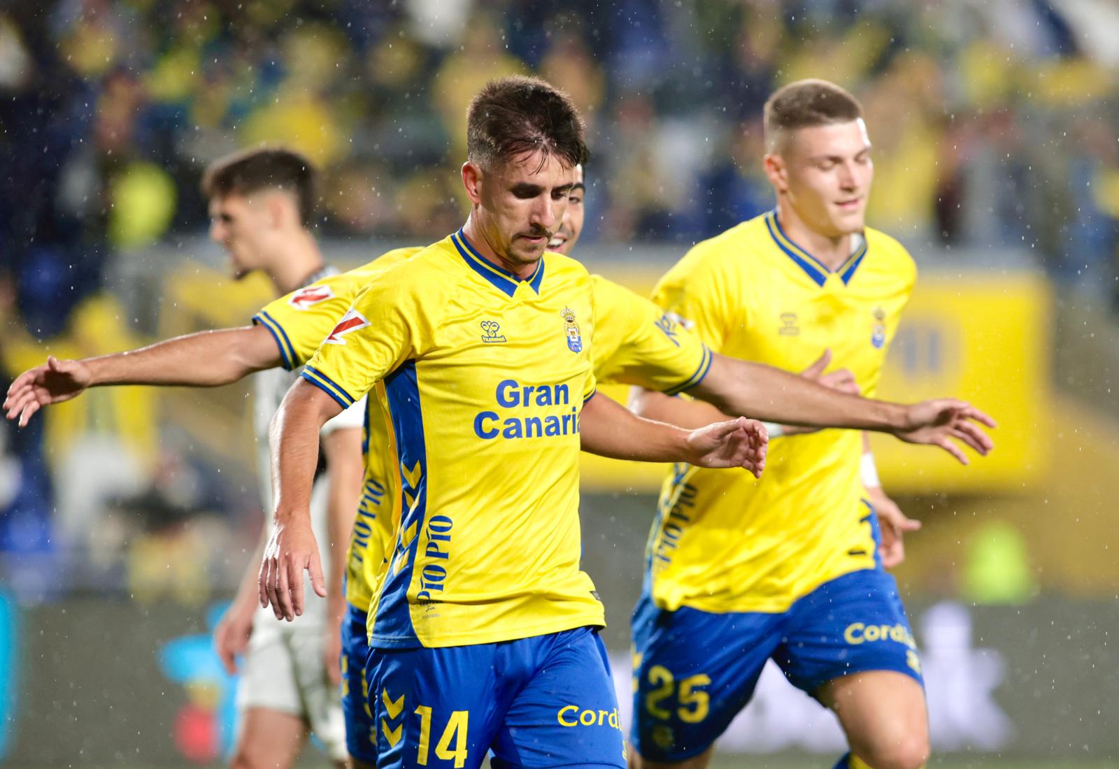 Imágenes del duelo: UD Las Palmas - Albacete