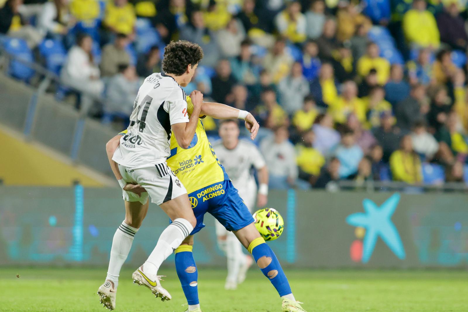 Imágenes del duelo: UD Las Palmas - Albacete