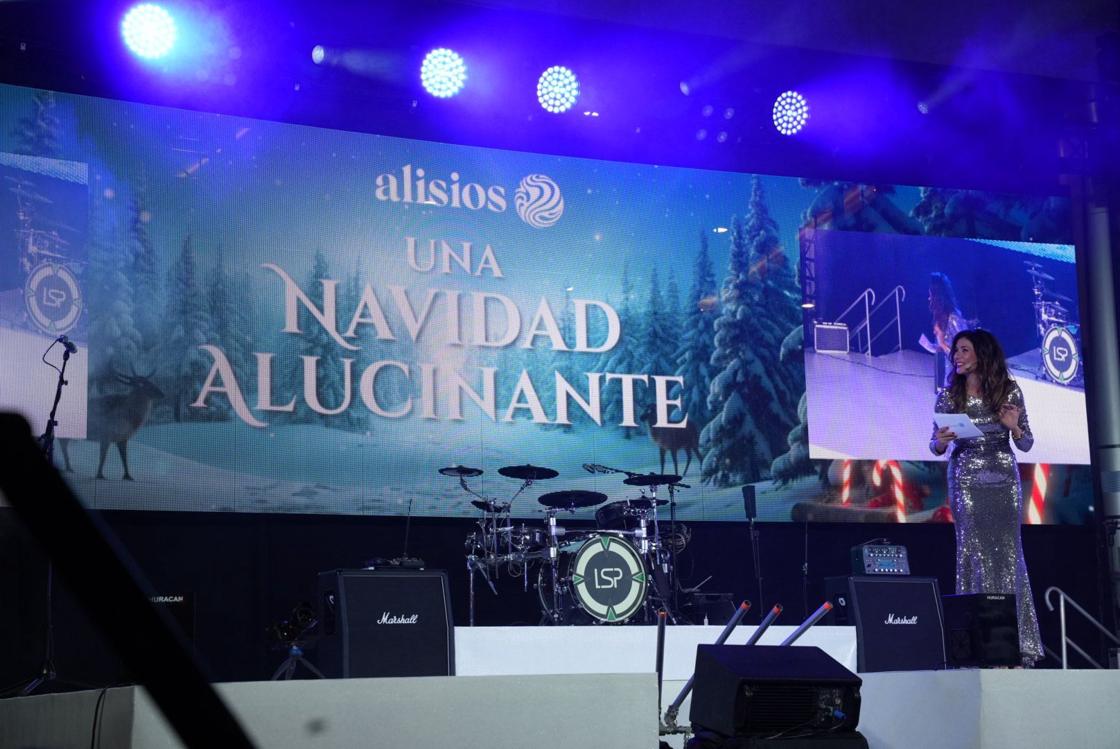 Así fue el encendido de luces en Los Alisios