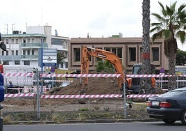 Imagen reciente de la rotonda de Belén María.