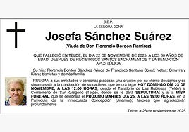 Josefa Sánchez Suárez