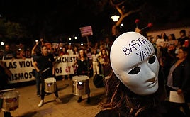 Imagen de archivo de manifestaciones del 25N.