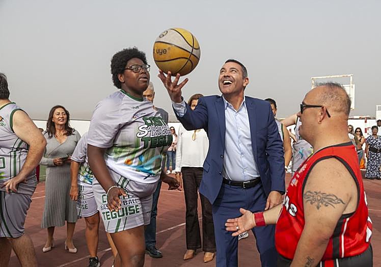 Momento de la presentación.