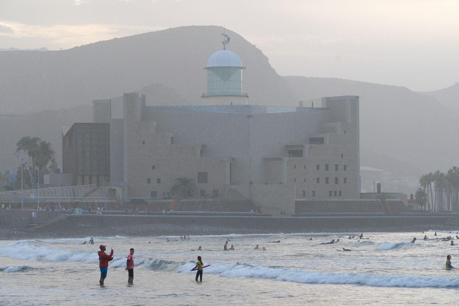 Jornada de calima en Gran Canaria