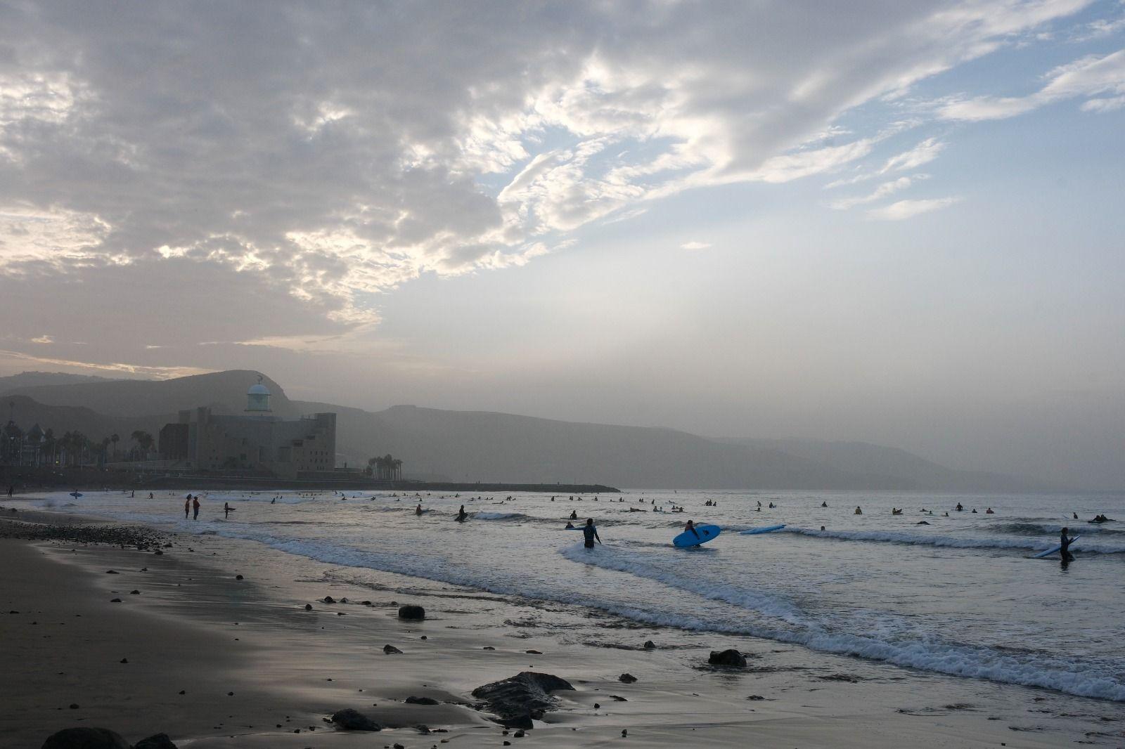 Jornada de calima en Gran Canaria