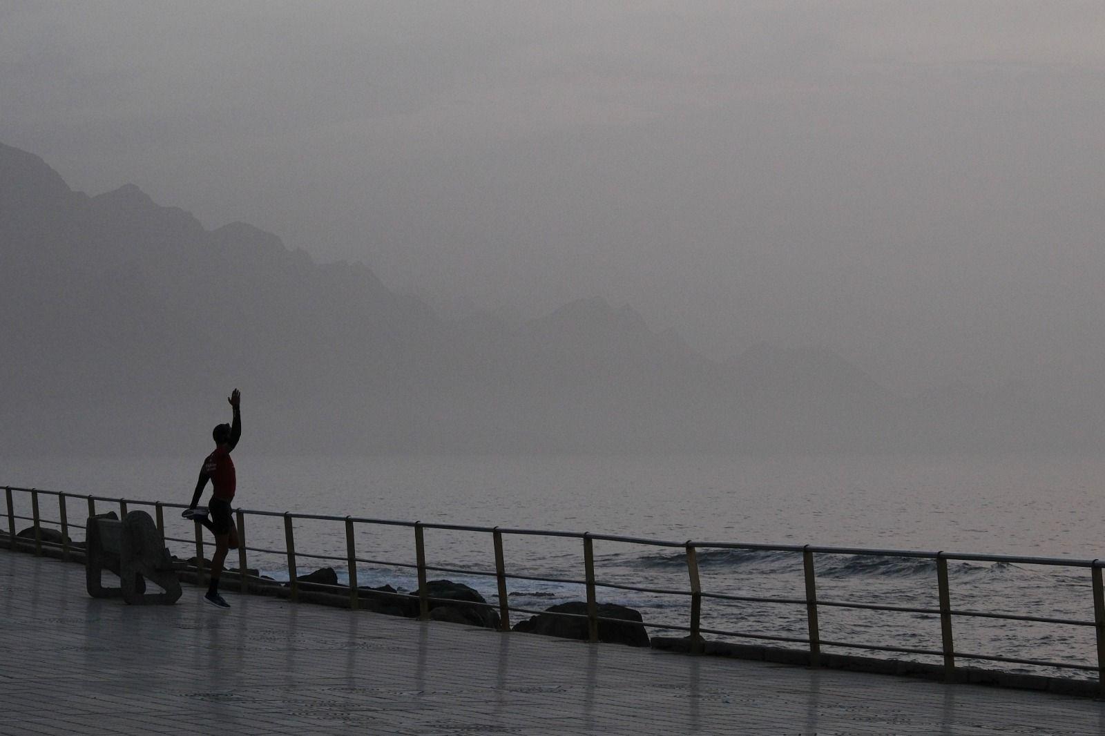 Jornada de calima en Gran Canaria