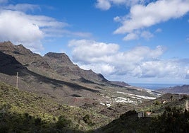 Imagen panorámica de La Aldea de San Nicolás.