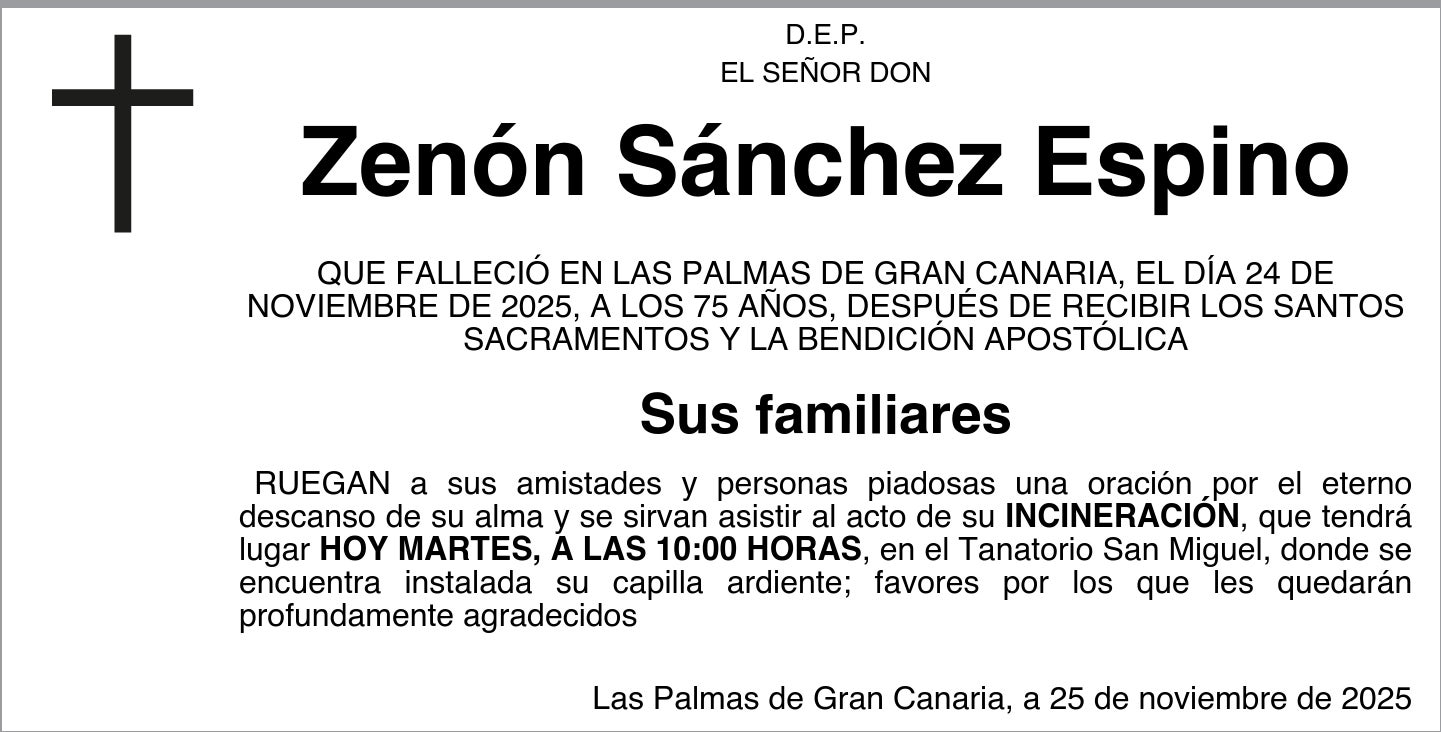 Zenón Sánchez Espino