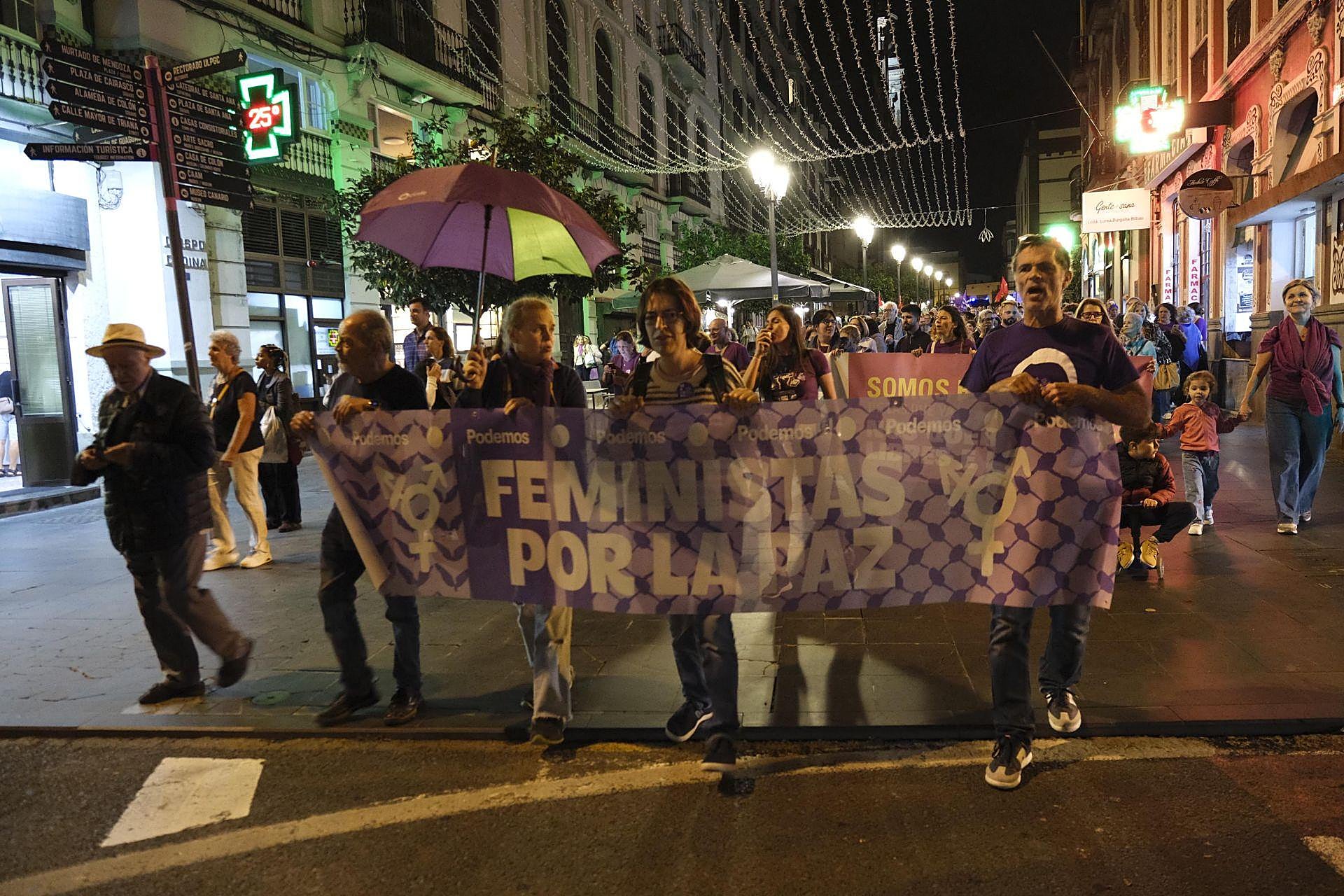 La manifestación del 25N, en imágenes