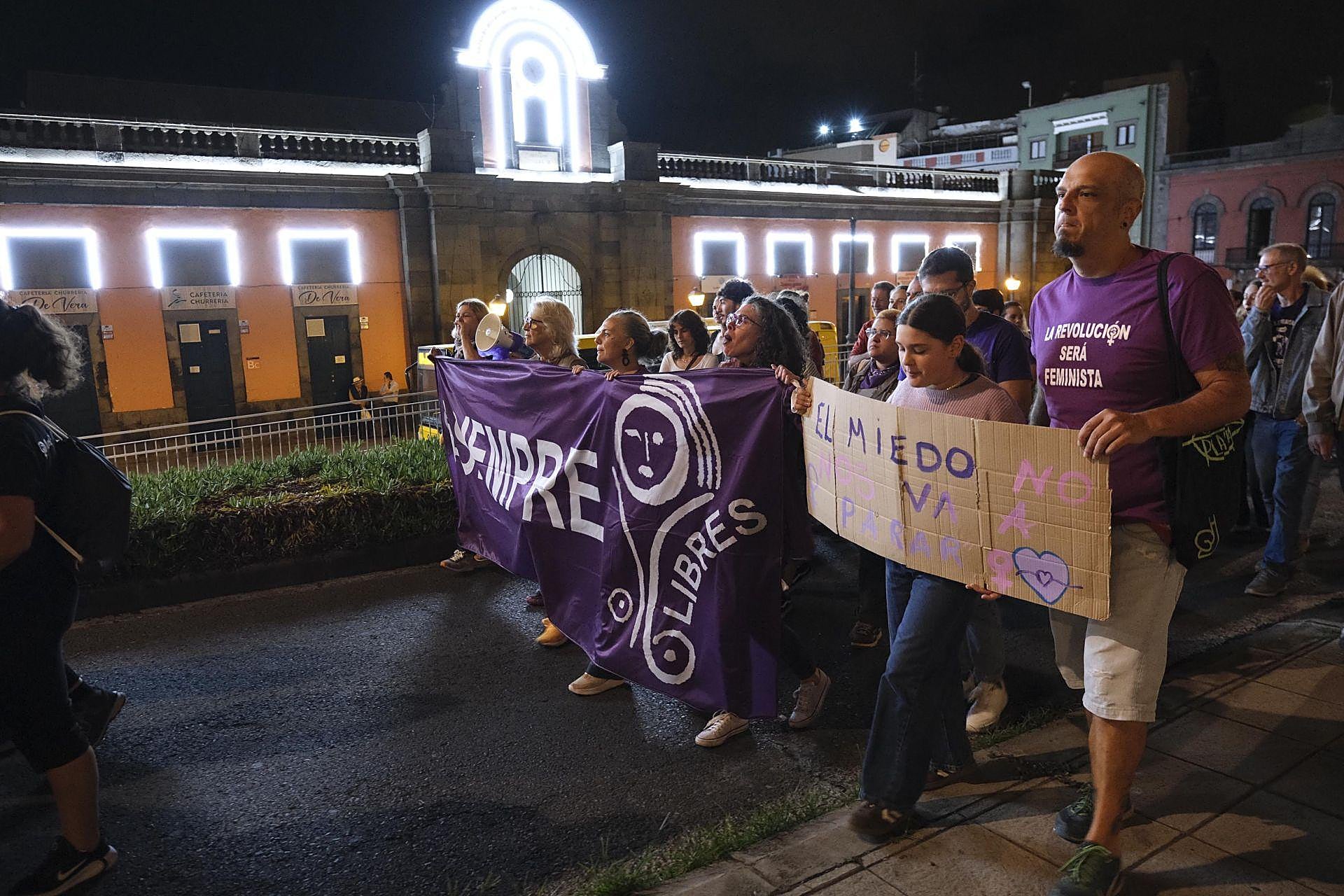 La manifestación del 25N, en imágenes