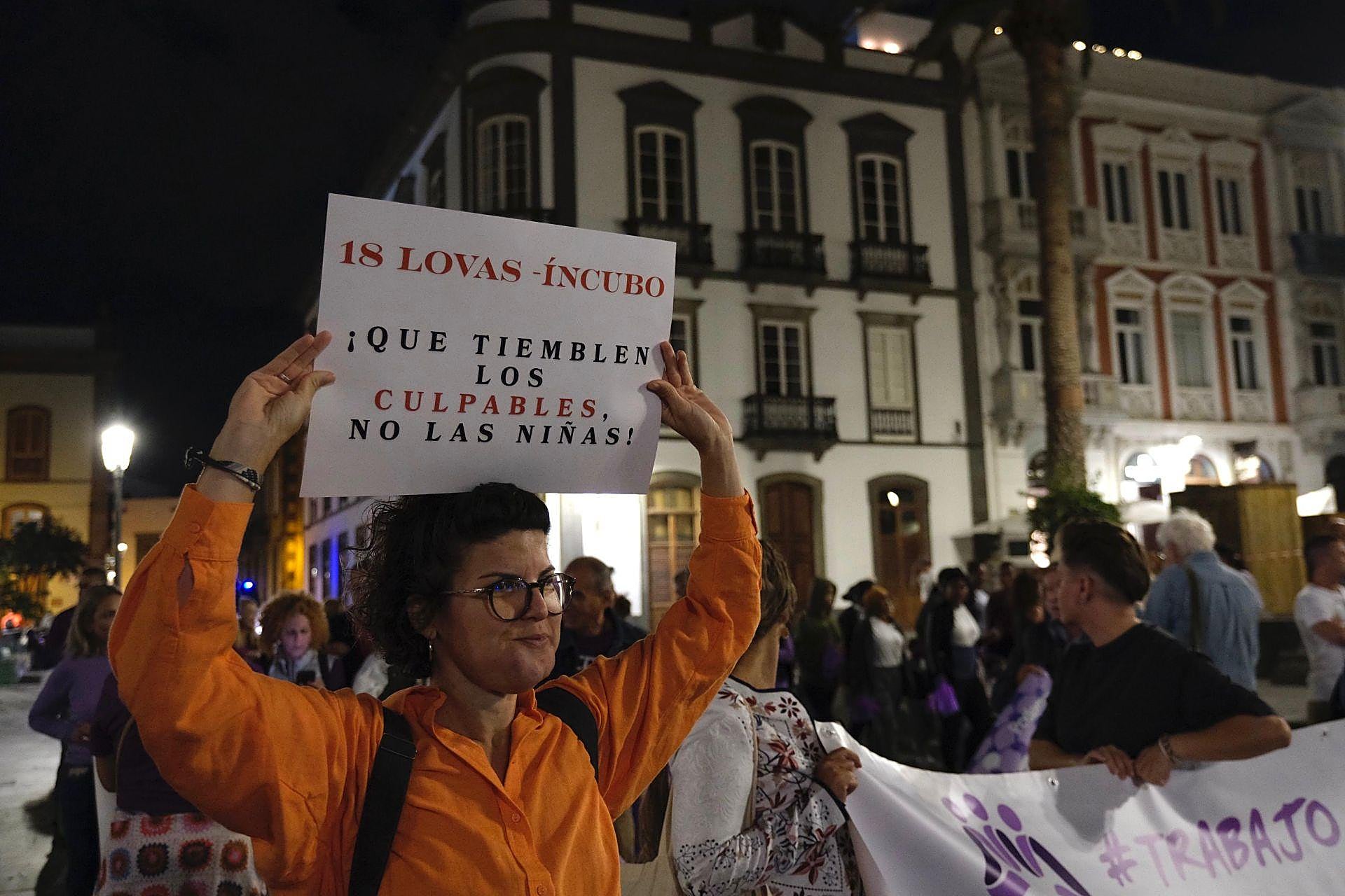 La manifestación del 25N, en imágenes