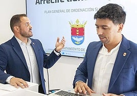 Yonathan de León y Maciot Cabrera.