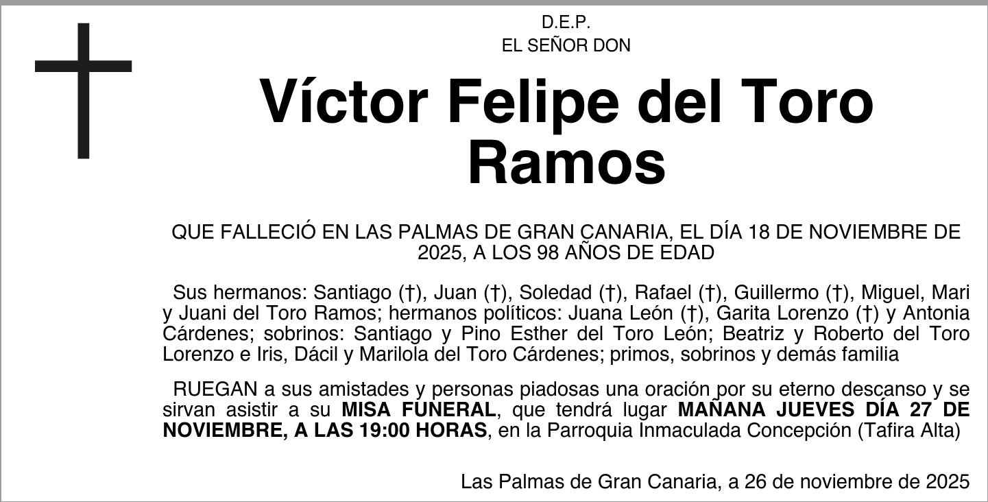Víctor Felipe del Toro Ramos
