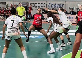 Encuentro de balonmano.