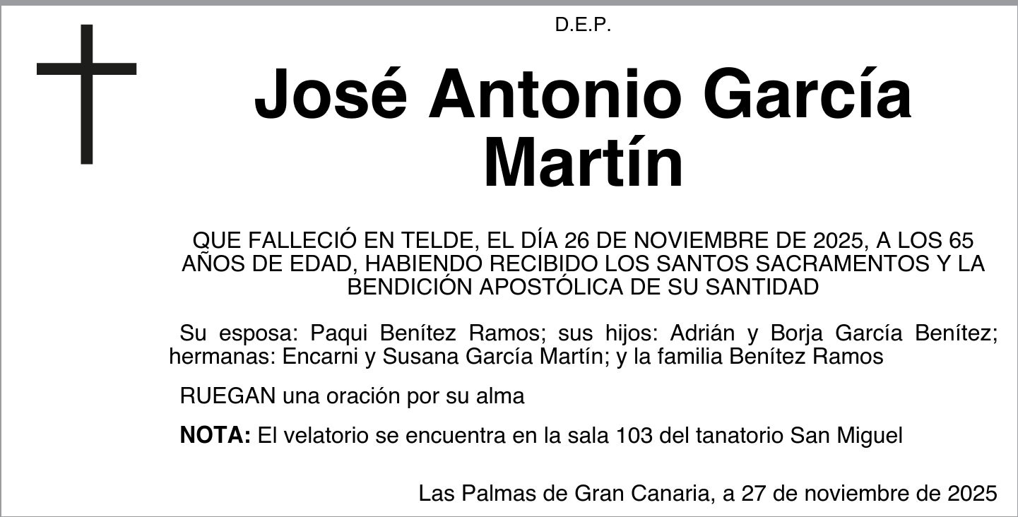 José Antonio García Martín