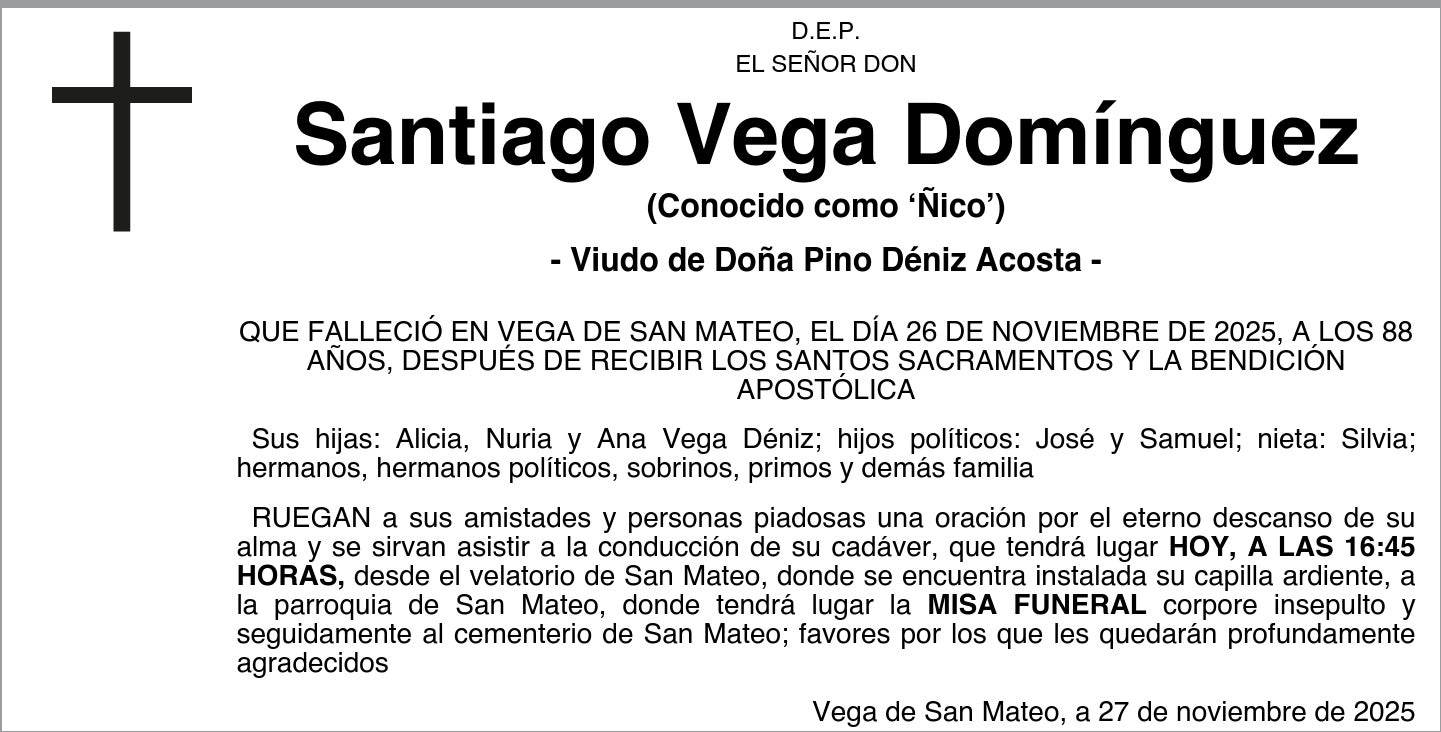 Santiago Vega Domínguez