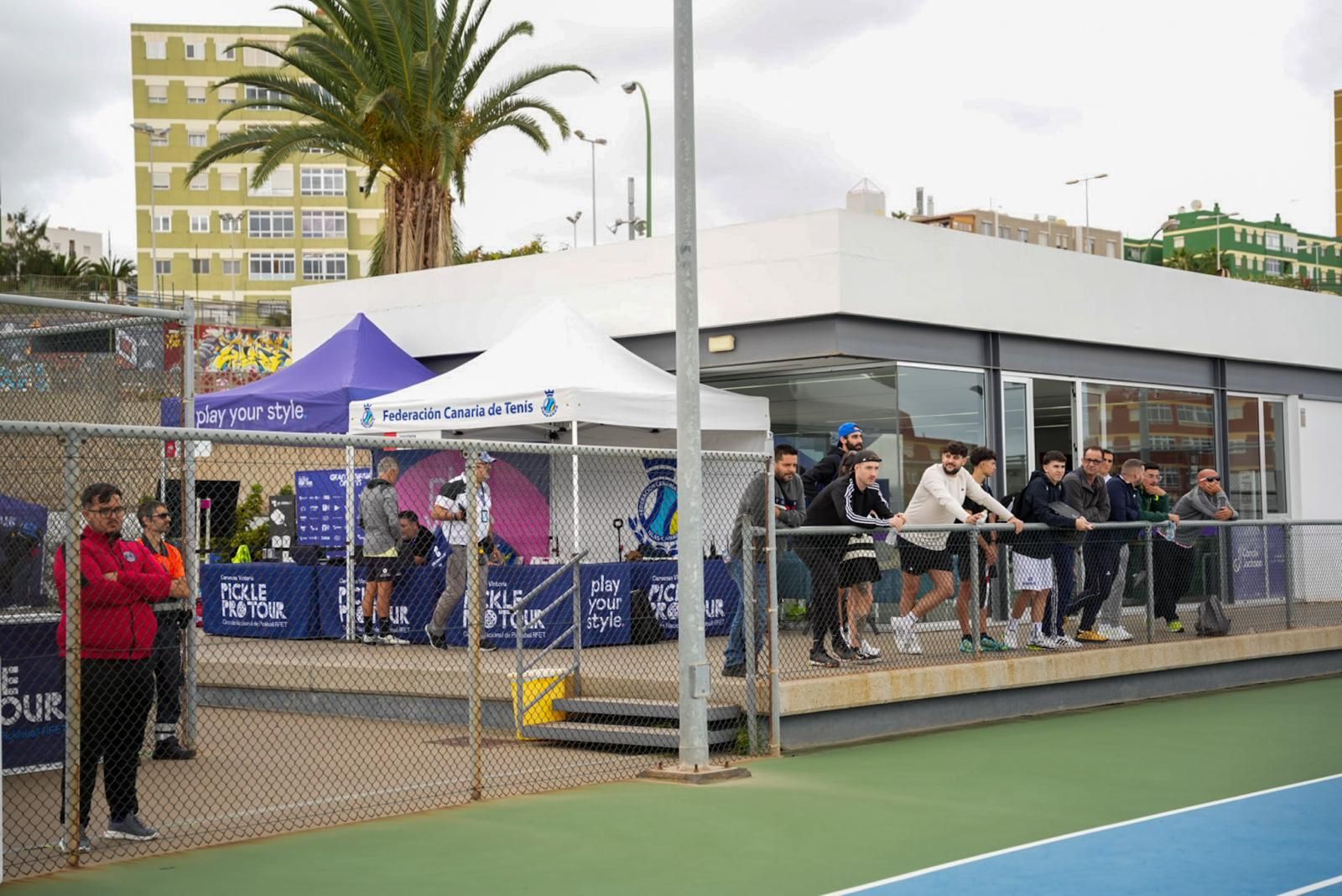 Arrancan los primeros partidos de pickleball en Las Palmas de Gran Canaria