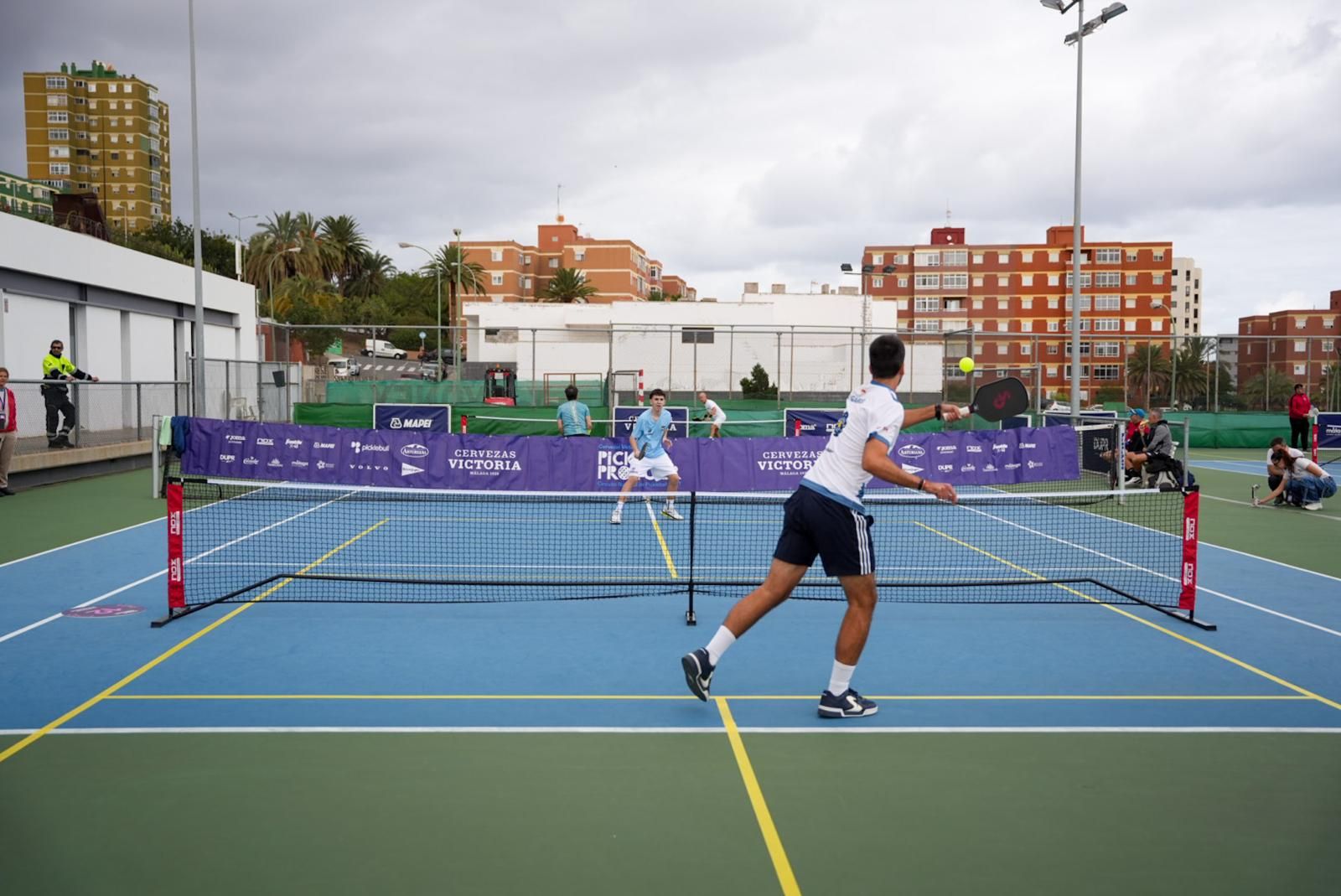 Arrancan los primeros partidos de pickleball en Las Palmas de Gran Canaria