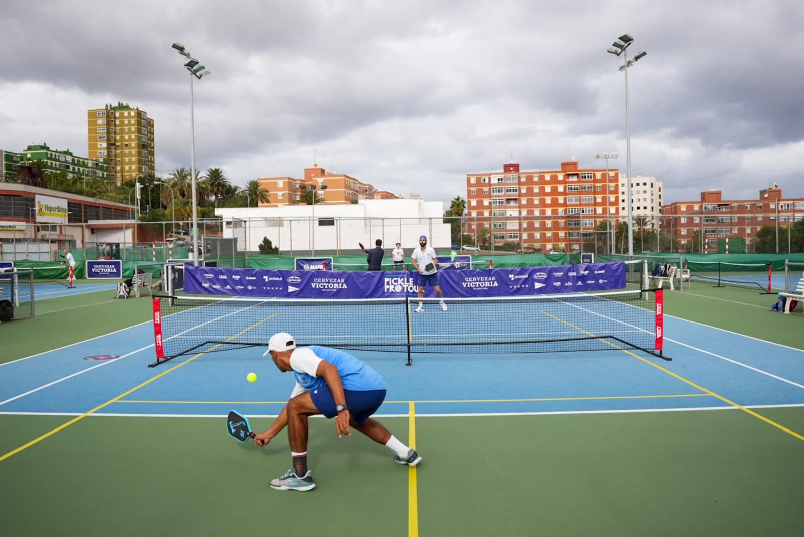 Arrancan los primeros partidos de pickleball en Las Palmas de Gran Canaria