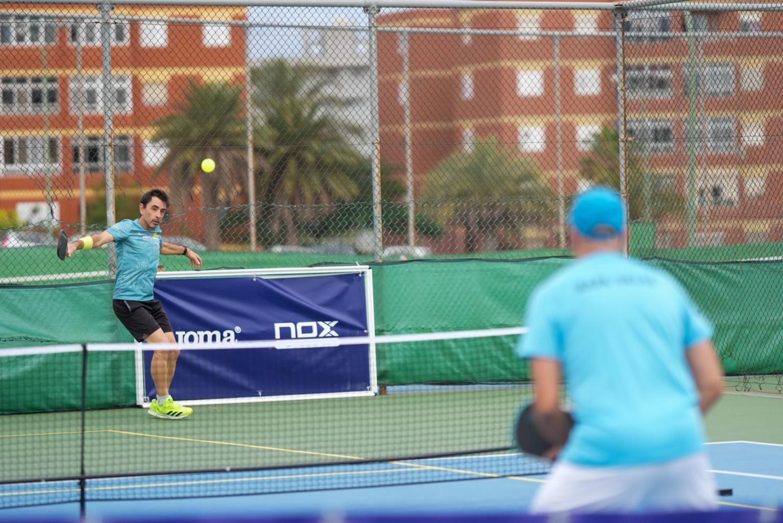 Arrancan los primeros partidos de pickleball en Las Palmas de Gran Canaria