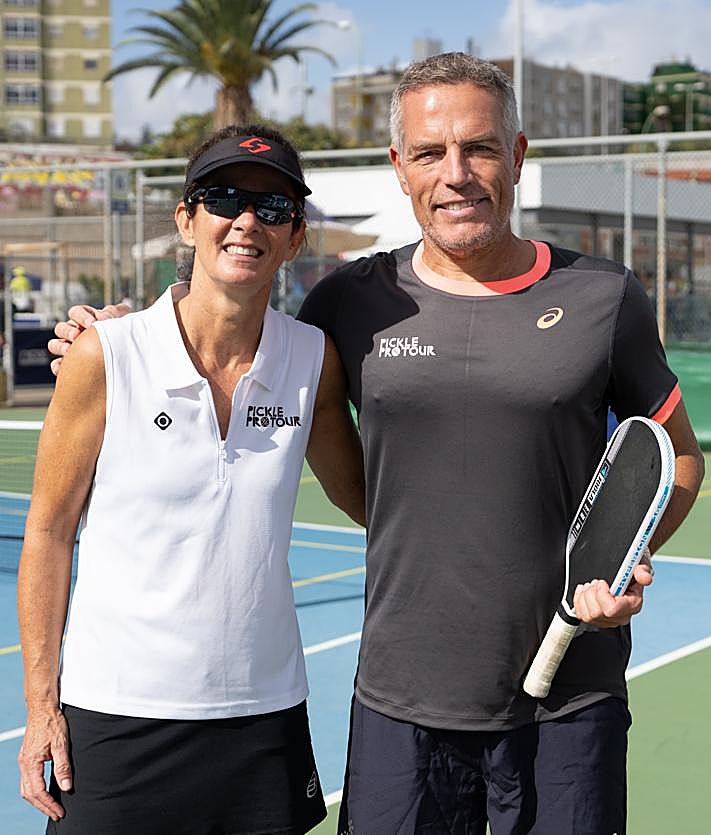 Imagen secundaria 2 - «El pickleball me da vida»: Gran Canaria vibra con el circuito nacional