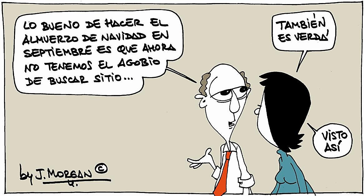 La viñeta de Morgan de este sábado 29 de noviembre