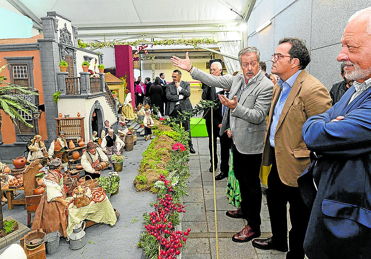 El belén de HiperDino:un viaje a la Vegueta del XIX
