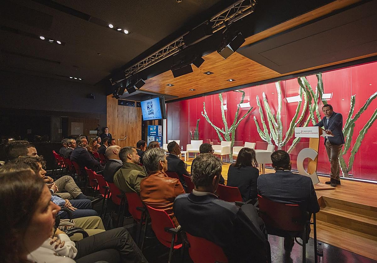 José Juan González, en una foto reciente, en las instalaciones de Canarias 7.