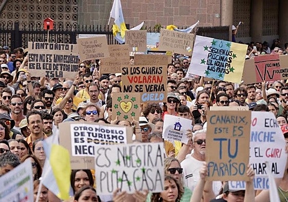 Manifestación de Canarias tiene un límite el 20 de abril de 2024 en Gran Canaria.