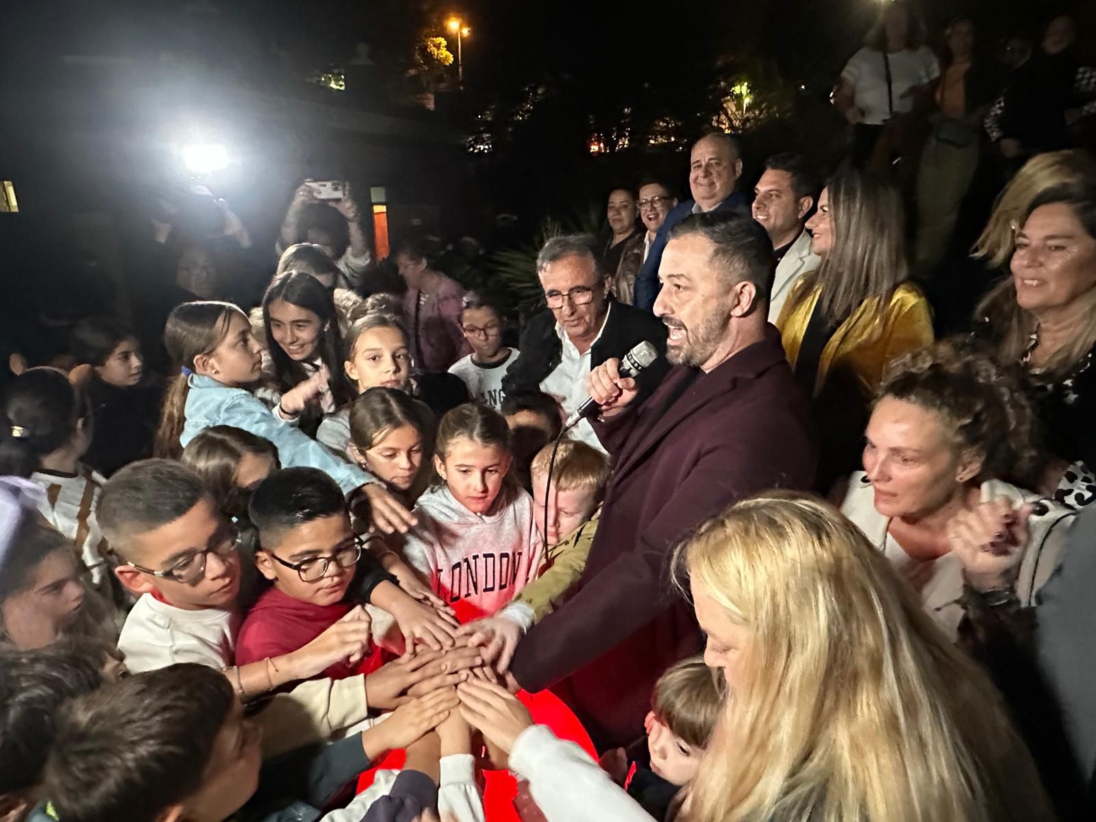 La inauguración de la Navidad en Telde, en imágenes