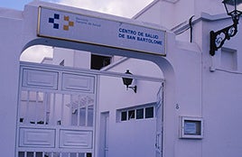 Instalaciones sanitarias en San Bartolomé.