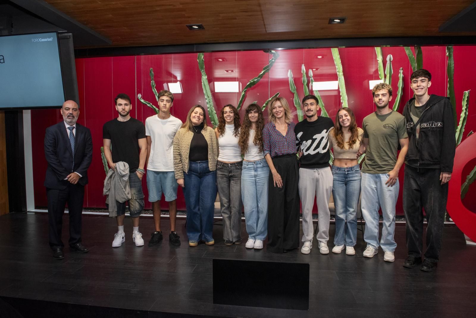 La visita de la periodista Susanna Griso a CANARIAS7, en imágenes