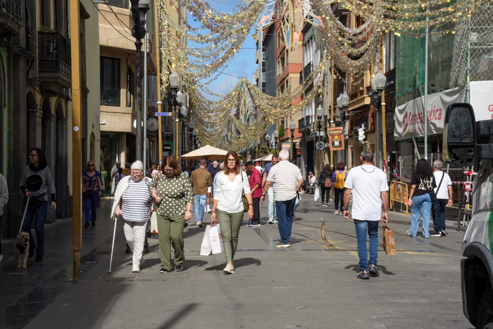 Imágenes del último día de compras por el Black Friday