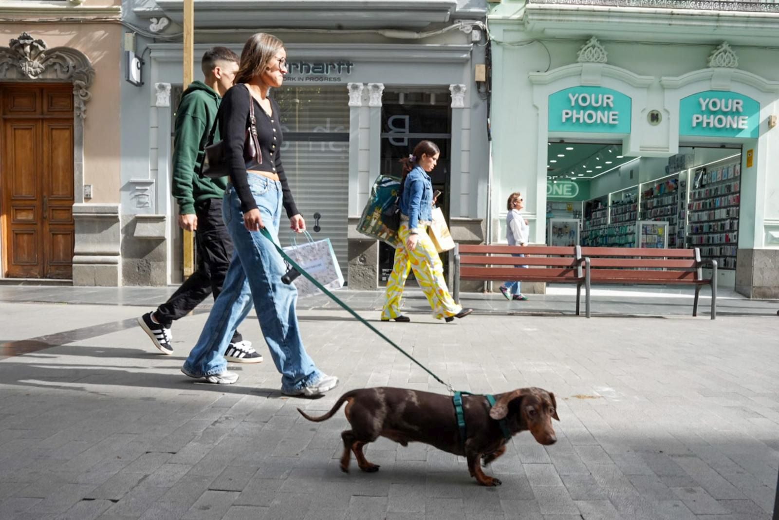 Imágenes del último día de compras por el Black Friday