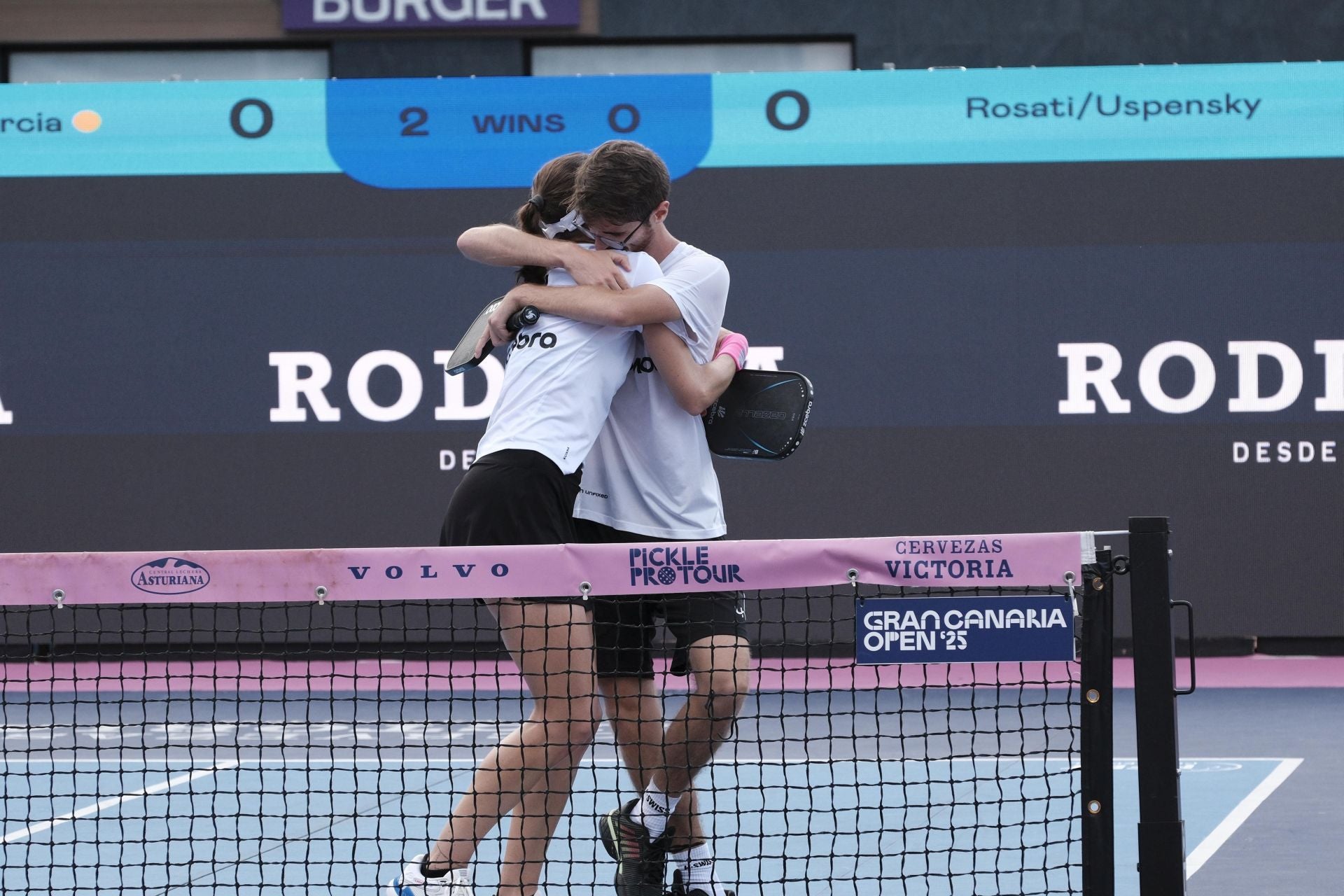 Así fue la final de dobles mixto de pickleball
